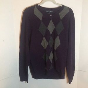 DAVIS & SQUIRE CLASSIC GOLF SWEATER SIZE M